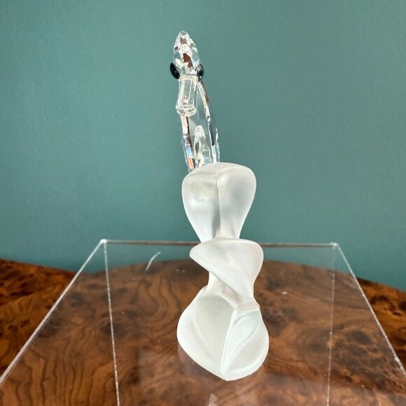 Swarovski Crystal Figurine Seahorse #168683 In Original Box With Certificate - Picture 4 of 10